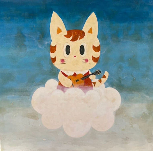 Noritoshi Mitsuuchi Cat & Guitar 2025