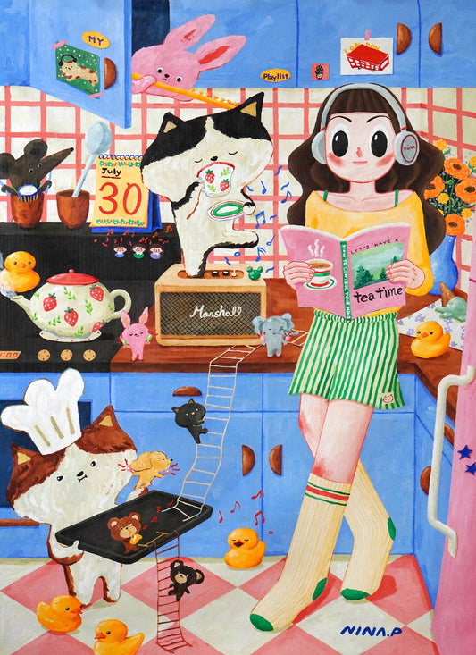 Nina Park While waiting for water to boil