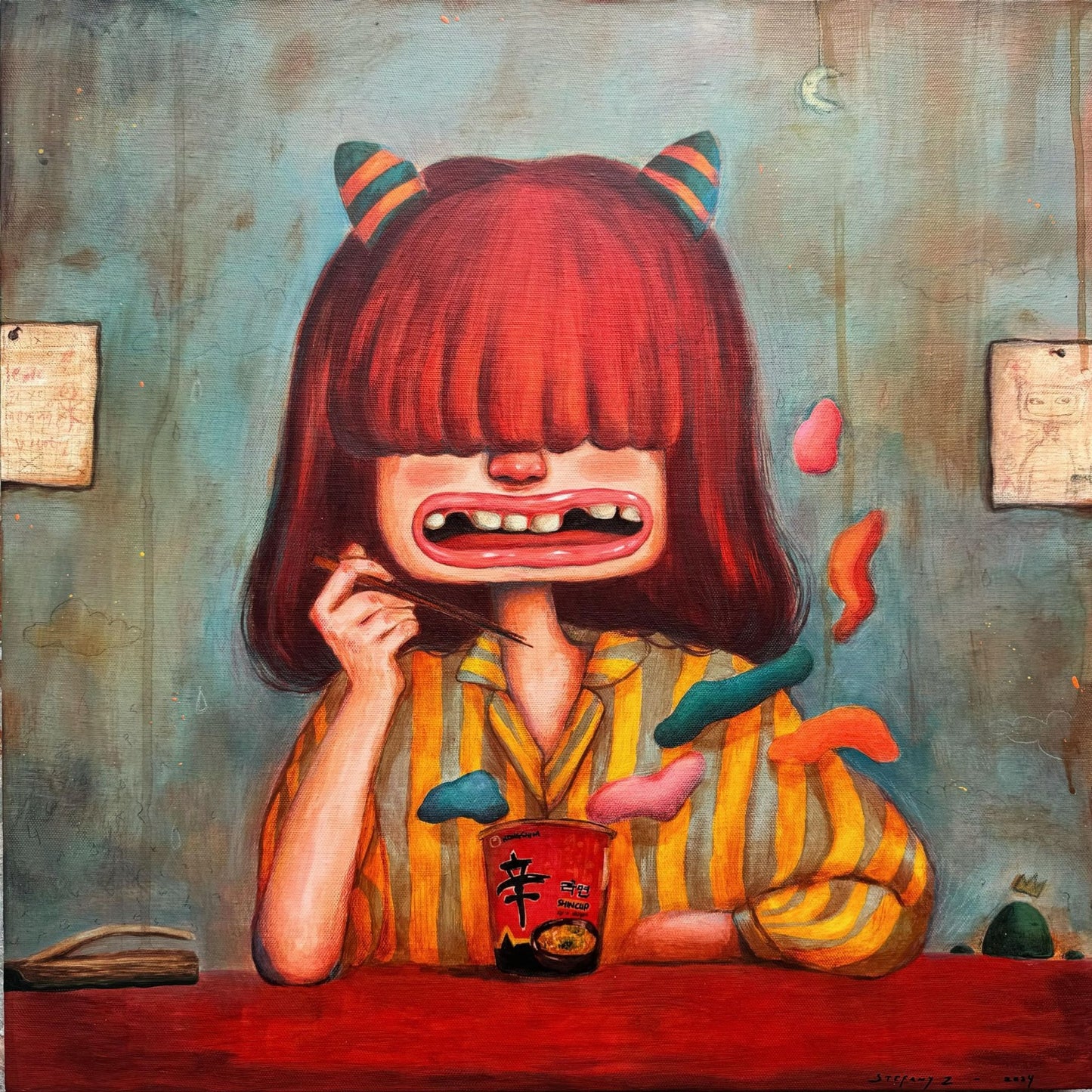 Stefany Zefanya Noodle cup